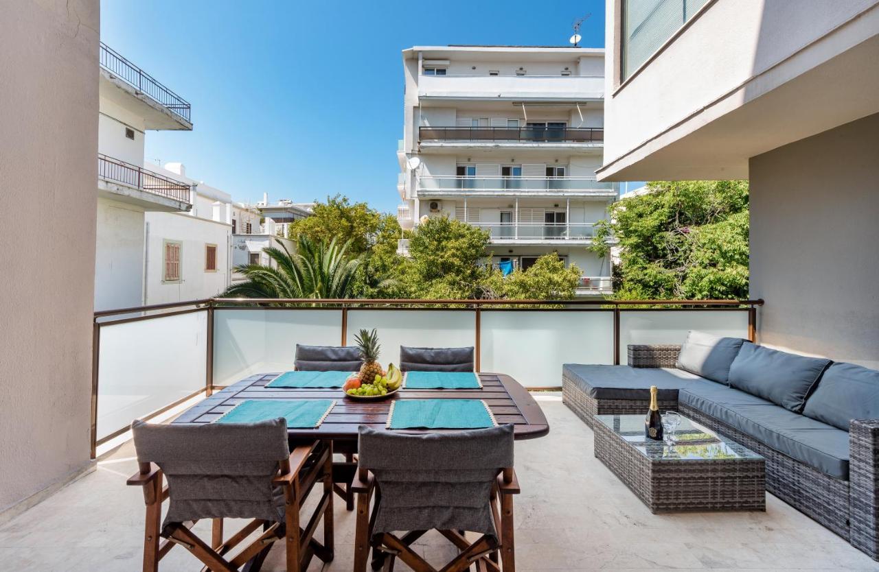Flower Veranda 1St Floor App Rhodes City Exterior foto